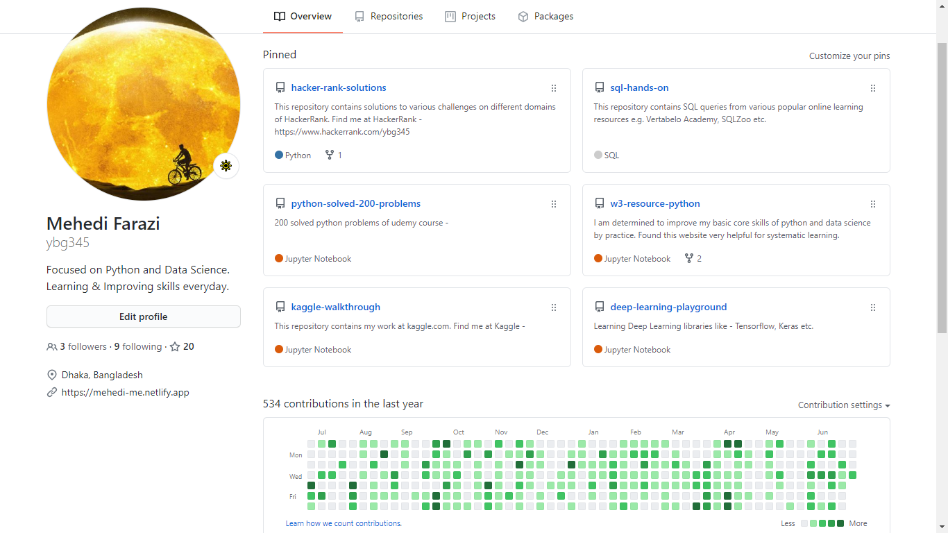 GitHub Profile